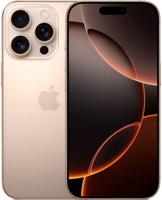 iPhone 16 Pro Новый ESim Desert Titanium 256gb