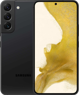 Samsung Galaxy S22 Snapdragon  Черный 256gb б/у