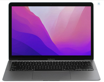 Macbook Air 2020 (13 дюймов, M1, 16GB) , активированный (рус. раскладка) Space Gray 256gb